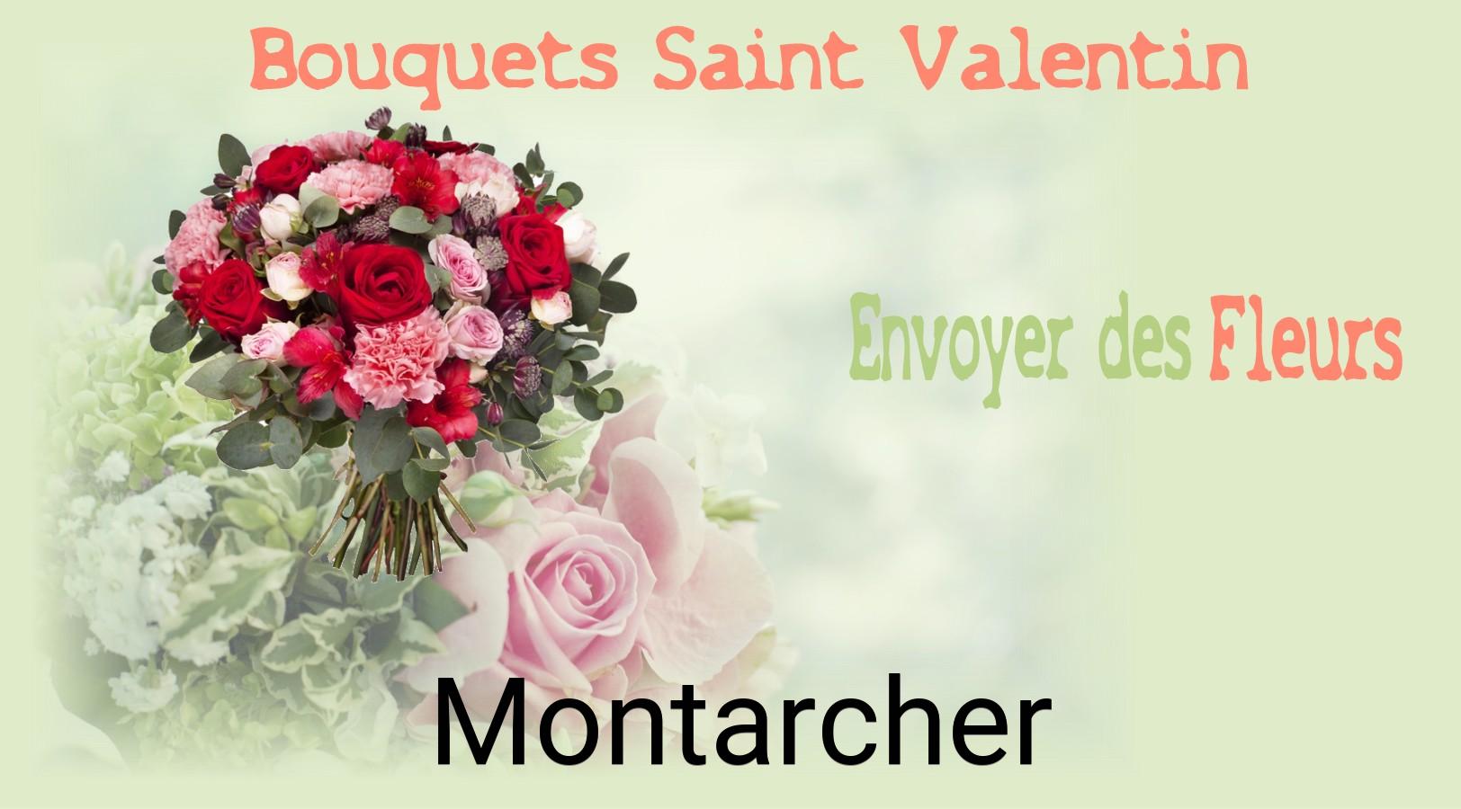 Roses de Saint-Valentin livrées à Montarcher